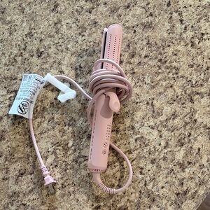 Pink Compact Hair Straightener / Mini Flat Iron